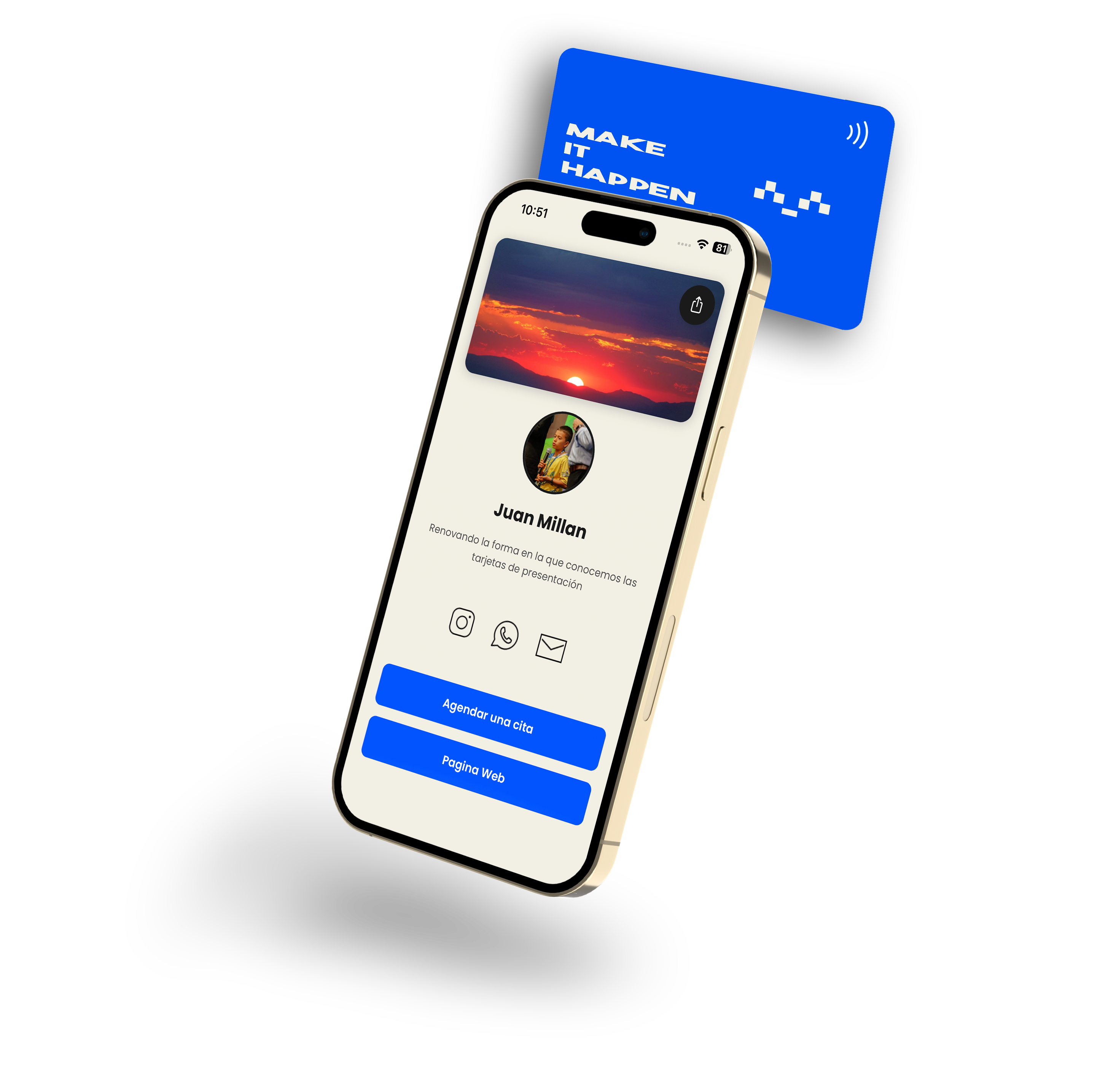 Neaar Card — Tarjeta NFC y perfil digital